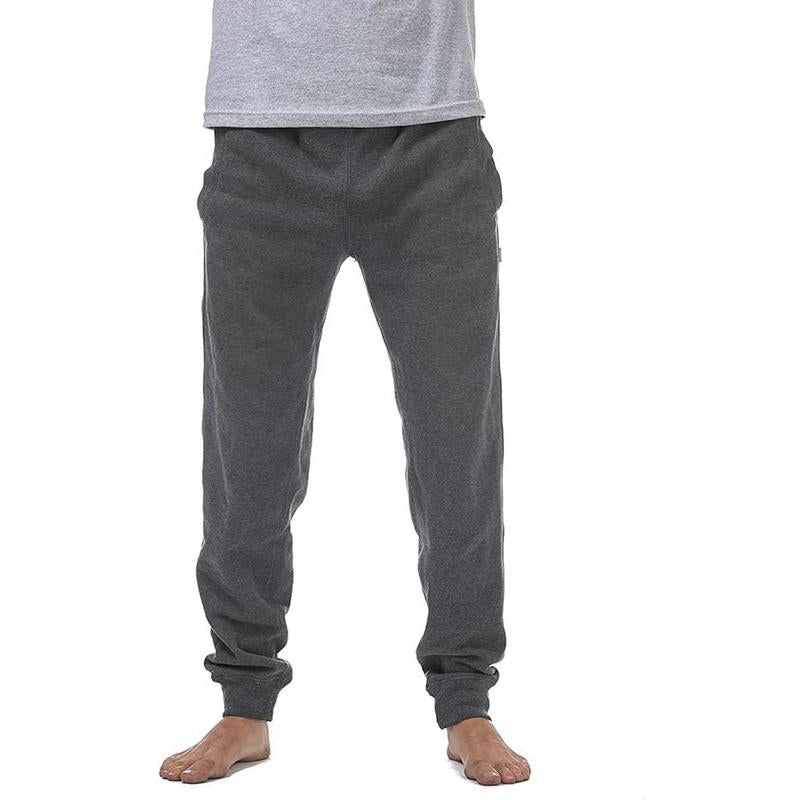 Pro Club Comfort Jogger Ankle Band Fleece Pants for Men - Medium-Weight Cotton/Polyester Blend